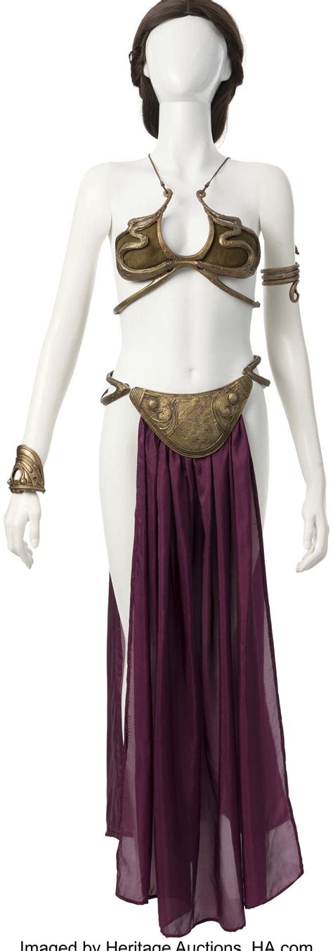 star wars leia bikini|Star Wars : le bikini doré de la princesse Leia vendu à ...